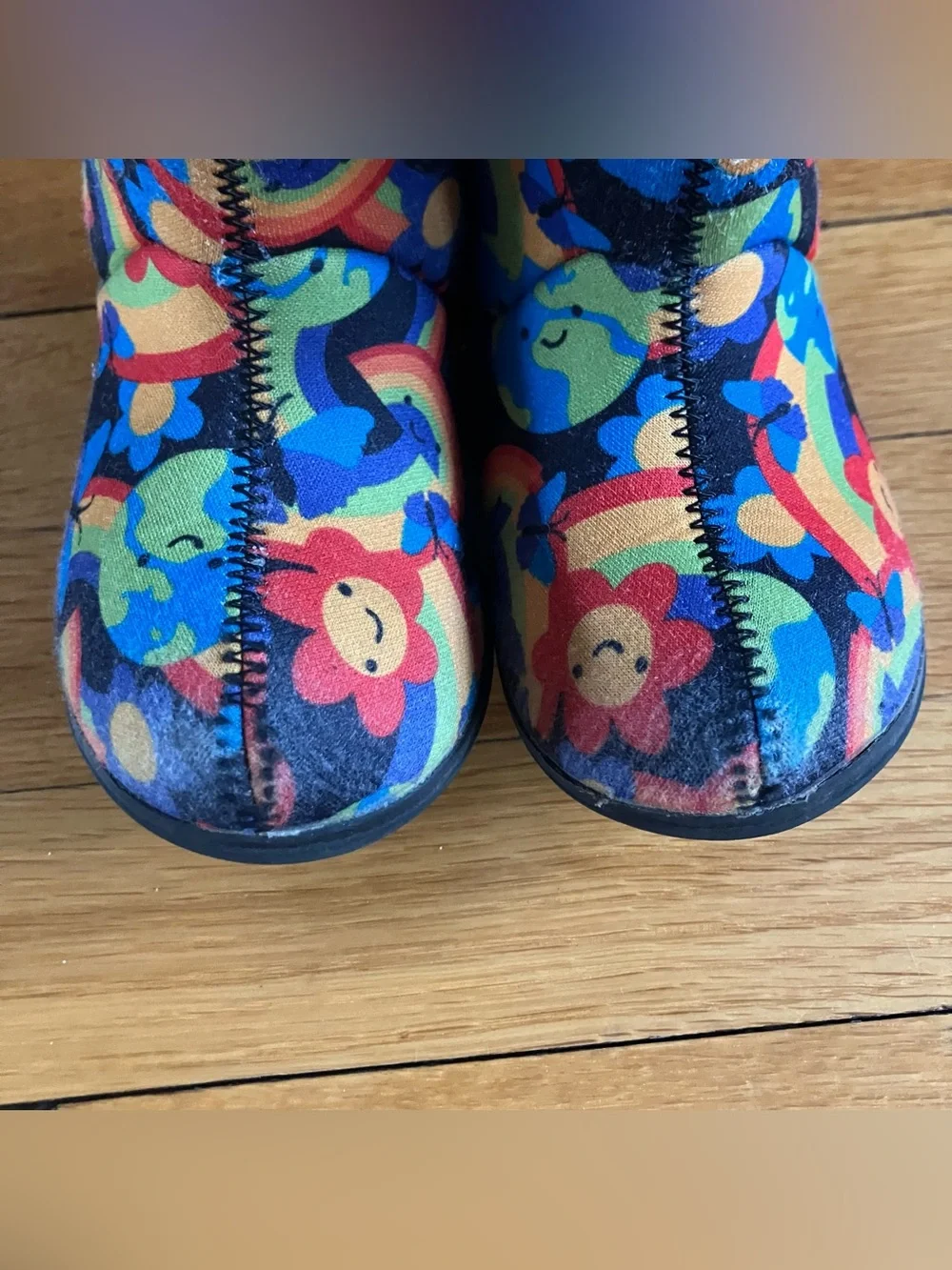 Baby Bogs II Rainbow Planet Colorful Waterproof Insulated Winter Snow Boots 7